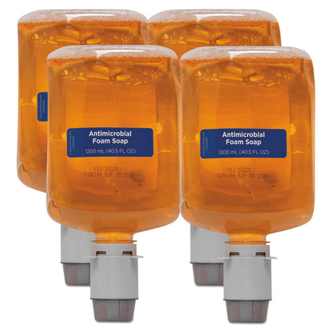 Pacific Blue Ultra Manual Dispenser Foam Refill, Antimicrobial, Pacific Citrus, 1,200 Ml, 4-carton