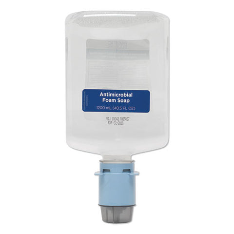 Pacific Blue Ultra Automated Antimicrobial Foam Soap Refill, E2 Rated, Fragrance-free, 1,200 Ml, 3-carton