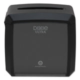 Tabletop Napkin Dispenser, 7.6" X 6.1" X 7.2", Black
