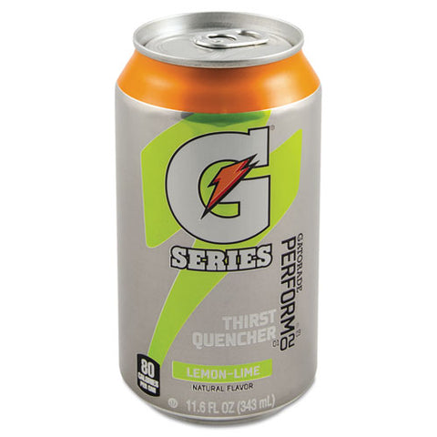 Thirst Quencher Can, Lemon-lime, 11.6oz Can, 24-carton