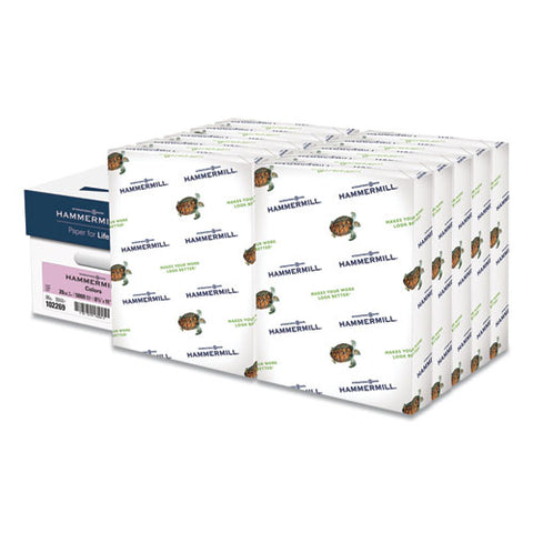 Colors Print Paper, 20lb, 8.5 X 11, Lilac, 500 Sheets-ream, 10 Reams-carton