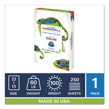 Premium Color Copy Cover, 100 Bright, 60lb, 17 X 11, 250-pack