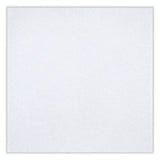 Linen-like Natural Flat Pack Napkin, Ultraply, 16" X 16", White, 1,200/carton