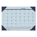 Recycled Ecotones Academic Desk Calendar, 18.5 X 13, Cordovan Corners, 2021-2022