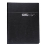 Recycled Professional Academic Weekly Planner, 11 X 8.5, Black, 2021-2022