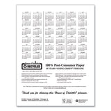 Recycled Professional Academic Weekly Planner, 11 X 8.5, Black, 2021-2022