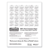 Recycled Professional Academic Weekly Planner, 11 X 8.5, Black, 2021-2022
