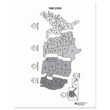 Recycled Ruled Planner With Stitched Leatherette Cover, 11 X 8.5, Black, 2021-2023