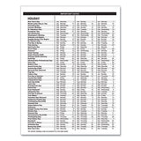 Academic Ruled Monthly Planner, 14-month July-august, 11 X 8.5, Black, 2021-2022