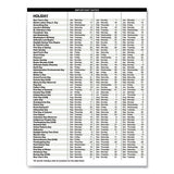 Recycled Two-year Professional Weekly Planner, 11 X 8.5, Black, 2021-2022