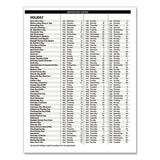 Recycled Professional Weekly Planner, 15-min Appointments, 11 X 8.5, Blue, 2021