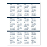 Recycled Wirebound Weekly-monthly Planner, 11 X 8.5, Black Leatherette, 2021
