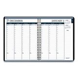 100% Recycled Monthly Weekly 7 Day Planner, 8.75 X 6.88, Black, 2021