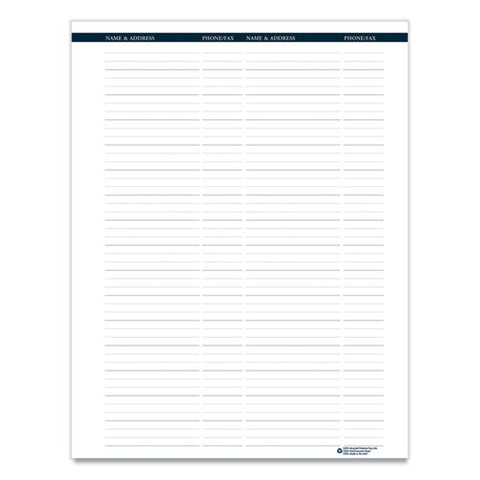 100% Recycled Monthly Weekly 7 Day Planner, 8.75 X 6.88, Black, 2021