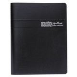 Recycled Express Track Weekly-monthly Appointment Book, 8 X 5, Black, 2021-2022
