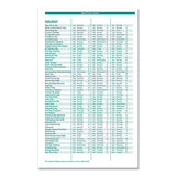 Recycled Express Track Weekly-monthly Appointment Book, 8 X 5, Black, 2021-2022