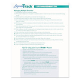 Recycled Express Track Weekly-monthly Appointment Book, 8 X 5, Black, 2021-2022