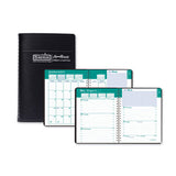Recycled Express Track Weekly-monthly Appointment Book, 8 X 5, Black, 2021-2022