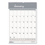 Recycled Bar Harbor Wirebound Monthly Wall Calendar, 15.5 X 22, 2022
