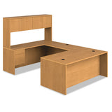 10500 Series "l" Workstation Right Pedestal Desk With 3-4 Height Pedestal, 72" X 36" X 29.5", Harvest