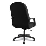 Pillow-soft 2090 Series Executive High-back Swivel-tilt Chair, Supports Up To 300 Lbs., Black Seat-black Back, Black Base