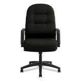 Pillow-soft 2090 Series Executive High-back Swivel-tilt Chair, Supports Up To 300 Lbs., Black Seat-black Back, Black Base