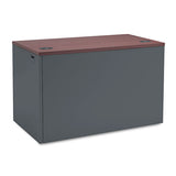 38000 Series Flush Return, Right, 48w X 24d X 29-1-2h, Mahogany-charcoal