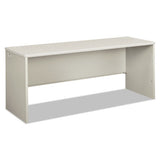 38000 Series Desk Shell, 72" X 24" X 30", Light Gray-silver
