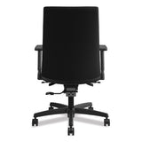 Ignition Series Mid-back Work Chair, Supports Up To 300 Lbs., Black Seat-black Back, Black Base