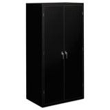 Assembled Storage Cabinet, 36w X 24 1-4d X 71 3-4h, Black