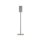 Hand Sanitizer Station, 12 X 16 X 54, Silver