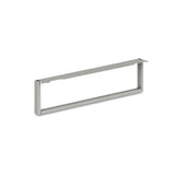 Voi O-leg Support For Low Credenza, 30" X 7", Platinum Metallic