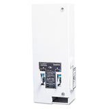 Dual Sanitary Napkin-tampon Dispenser, Coin, 11 1-8 X 7 5-8 X 26 3-8, White