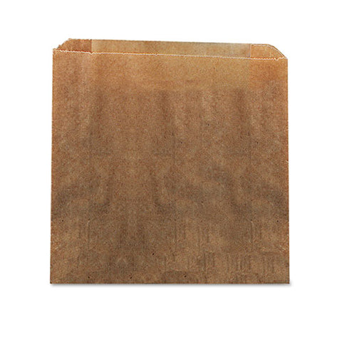 Waxed Kraft Liners, 10.5" X 9.38", Brown, 250-carton