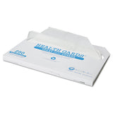Health Gards Toilet Seat Covers, Half-fold, 14.25 X 16.5, White, 250-pack, 4 Packs-carton