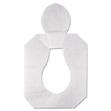Health Gards Toilet Seat Covers, Half-fold, 14.25 X 16.5, White, 250-pack, 4 Packs-carton