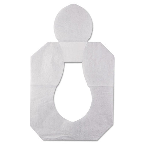 Health Gards Toilet Seat Covers, Half-fold, 14.25 X 16.5, White, 250-pack, 10 Boxes-carton