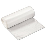 High-density Commercial Can Liners, 16 Gal, 6 Microns, 24" X 33", Natural, 1,000-carton