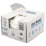 Food Bags, 0.36 Mil, 1" X 6.75", Clear, 2,000-carton