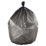 High-density Commercial Can Liners, 16 Gal, 8 Microns, 24" X 33", Black, 1,000-carton