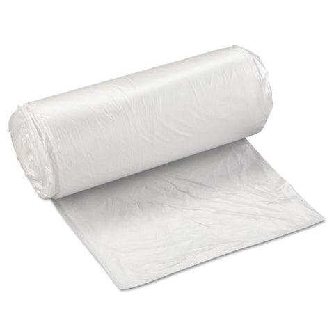 High-density Commercial Can Liners, 16 Gal, 8 Microns, 24" X 33", Natural, 1,000-carton