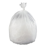 High-density Interleaved Commercial Can Liners, 60 Gal, 14 Microns, 38" X 60", Clear, 200-carton