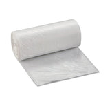 Low-density Commercial Can Liners, 16 Gal, 0.35 Mil, 24" X 33", Clear, 1,000-carton
