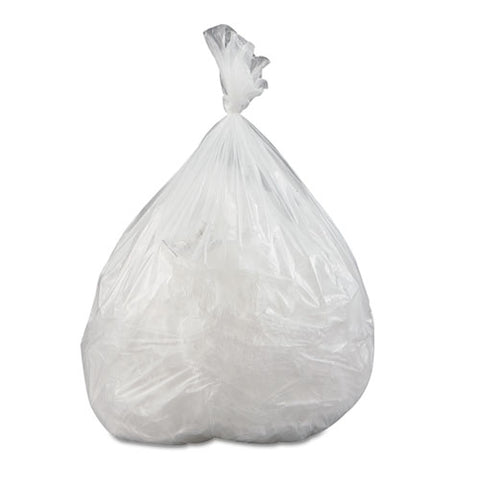 Low-density Commercial Can Liners, 16 Gal, 0.35 Mil, 24" X 33", Clear, 1,000-carton