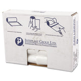 High-density Commercial Can Liners Value Pack, 30 Gal, 11 Microns, 30" X 36", Clear, 500-carton