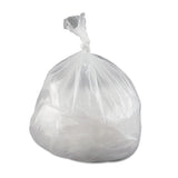 High-density Commercial Can Liners Value Pack, 33 Gal, 11 Microns, 33" X 39", Clear, 500-carton