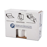 High-density Commercial Can Liners Value Pack, 60 Gal, 14 Microns, 38" X 58", Clear, 200-carton