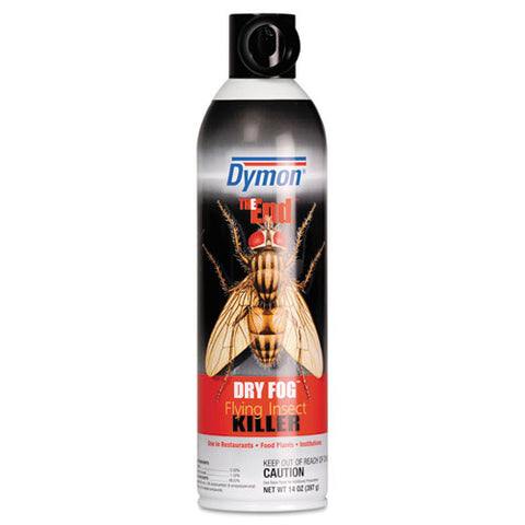 The End. Dry Fog Flying Insect Killer, 14oz, Can, 12-carton