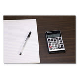 15922 Pocket Calculator, Dual Power, 12-digit Lcd Display