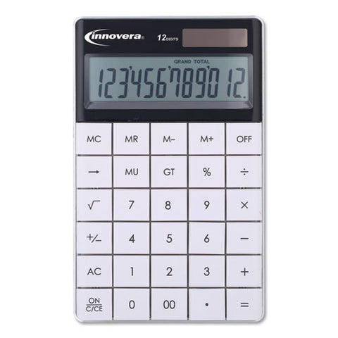 15973 Large Button Calculator, 12-digit, Lcd